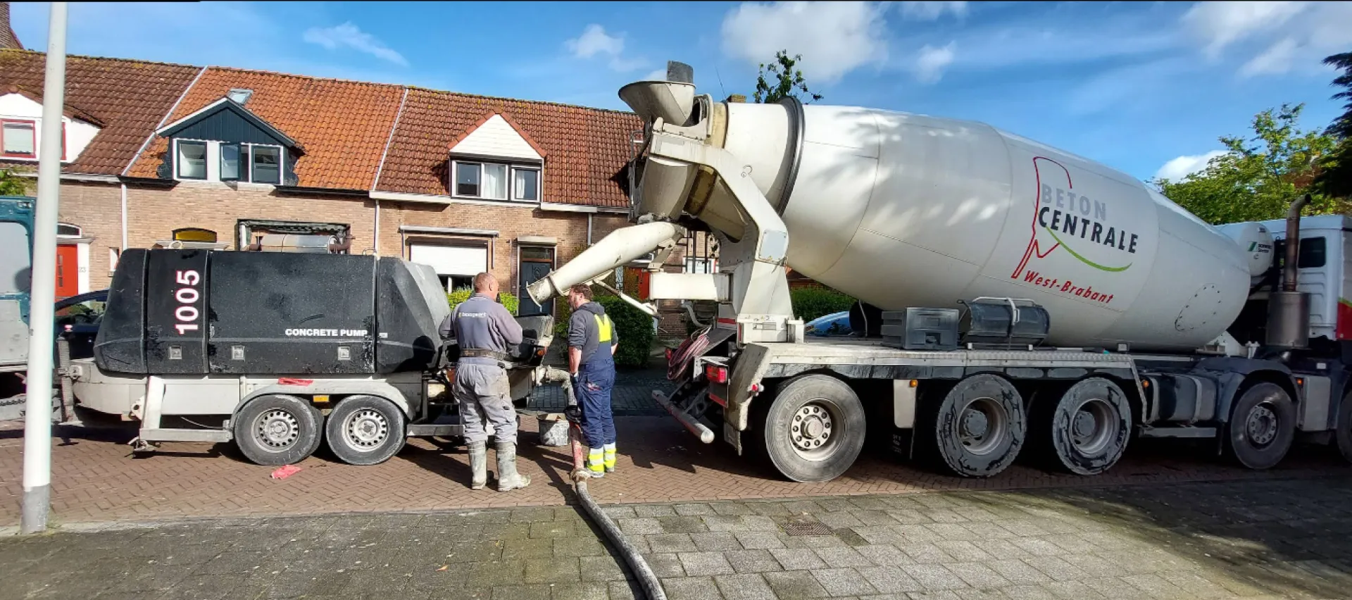 Uitgebreide betonoplossing
